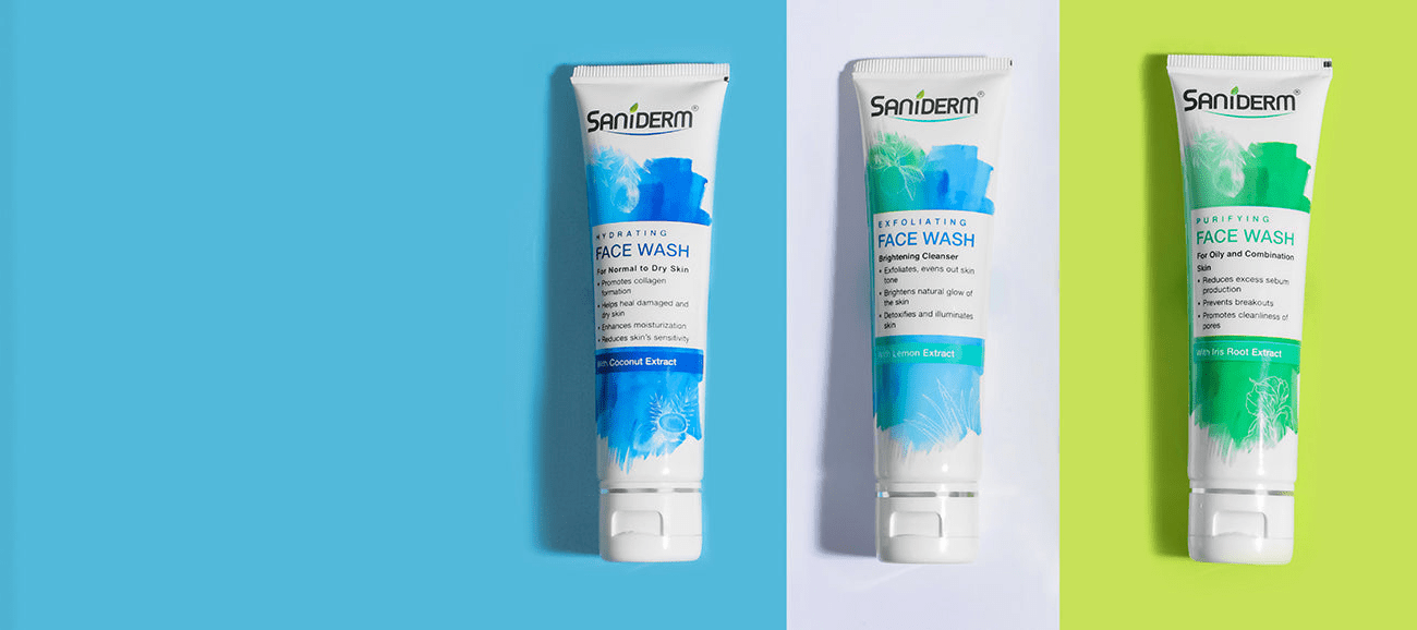 Face Washes - Saniderm
